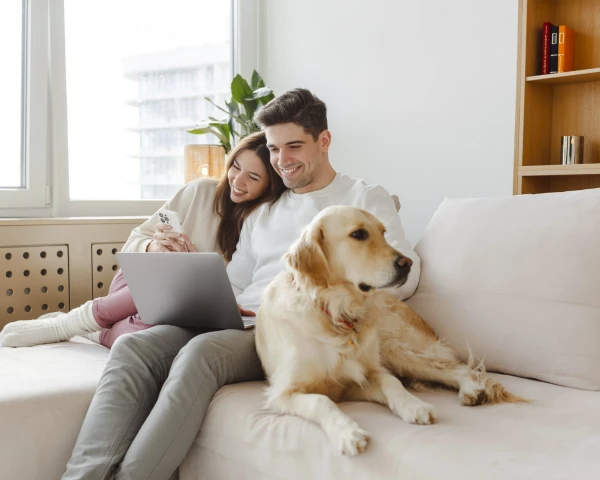 Live smart. You only need 15% of the purchase price until approval.