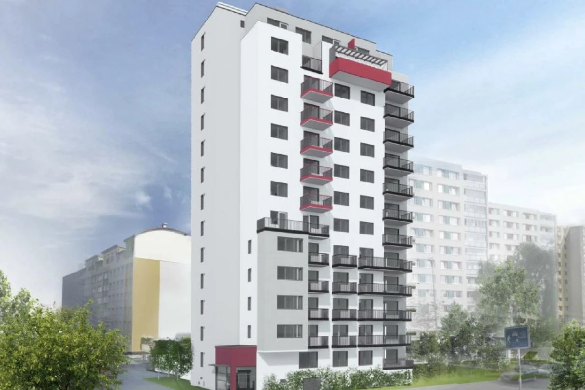 Projekt rezidence Malkovského, Praha – Letňany, získal pravomocné stavební povolení