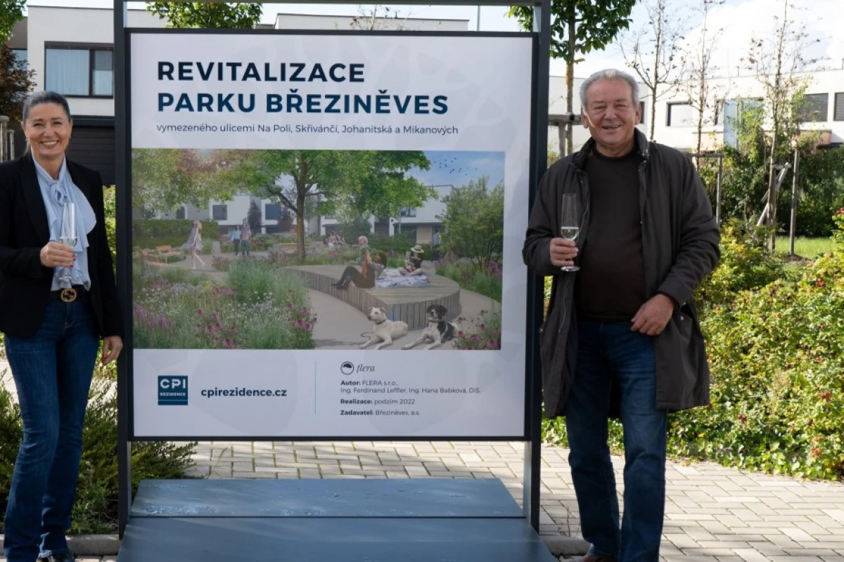 Park v Březiněvsi projde kompletní revitalizací