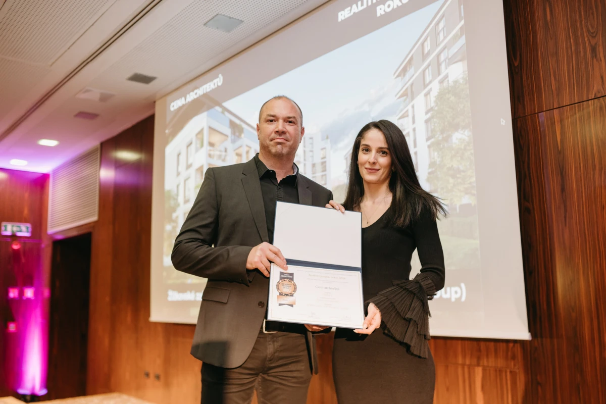 Žižkovské zahrady získaly cenu architektů v soutěži Realitní projekt roku