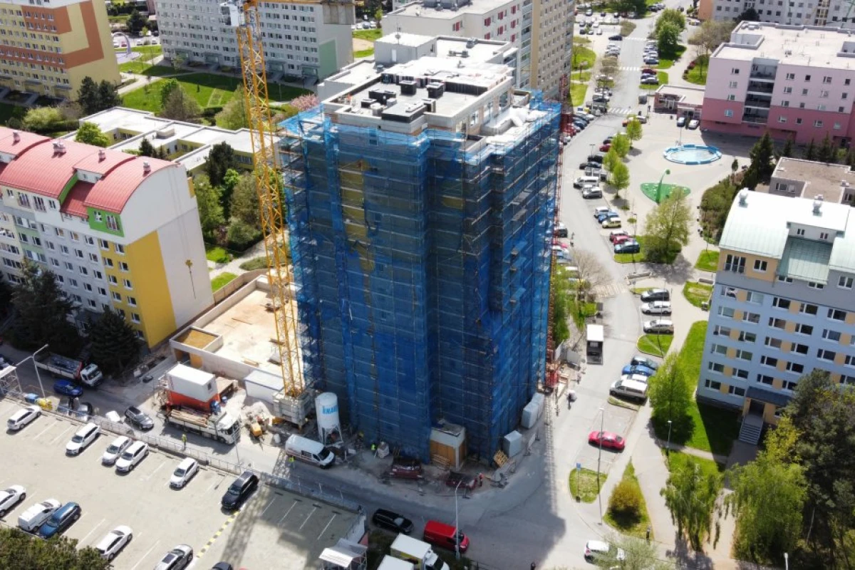 Stavba rezidenčního projektu Rezidence Malkovského jde do finále