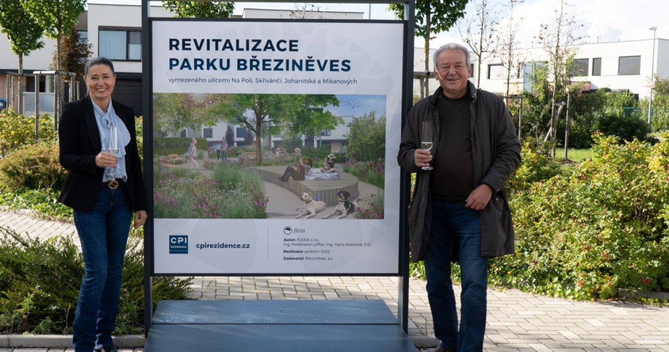 Park v Březiněvsi projde kompletní revitalizací
