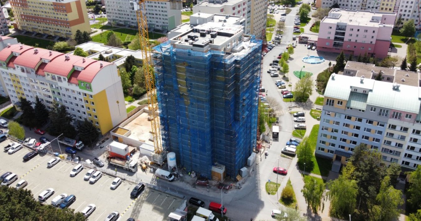 Stavba rezidenčního projektu Rezidence Malkovského jde do finále